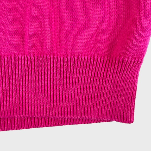 Express Pink V-Neck Sweatshirt - Picture 9 of 14